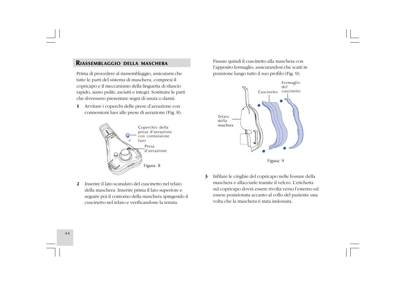 ResMed Mirage NV Full Face Mask Series 2 User Manual | Page 46 / 83