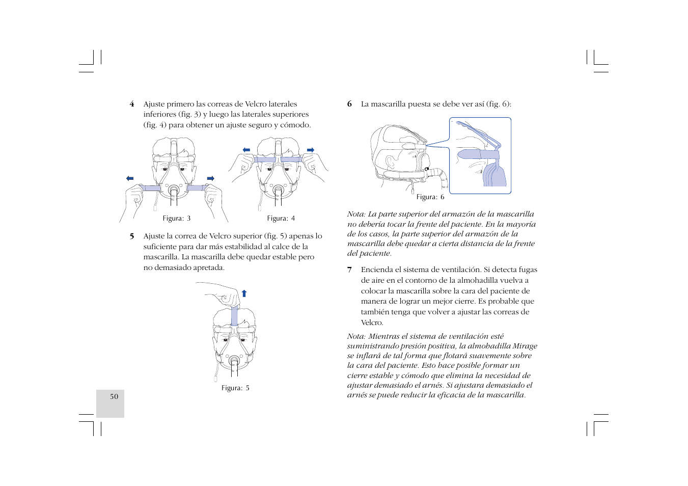 ResMed Mirage NV Full Face Mask Series 2 User Manual | Page 52 / 83