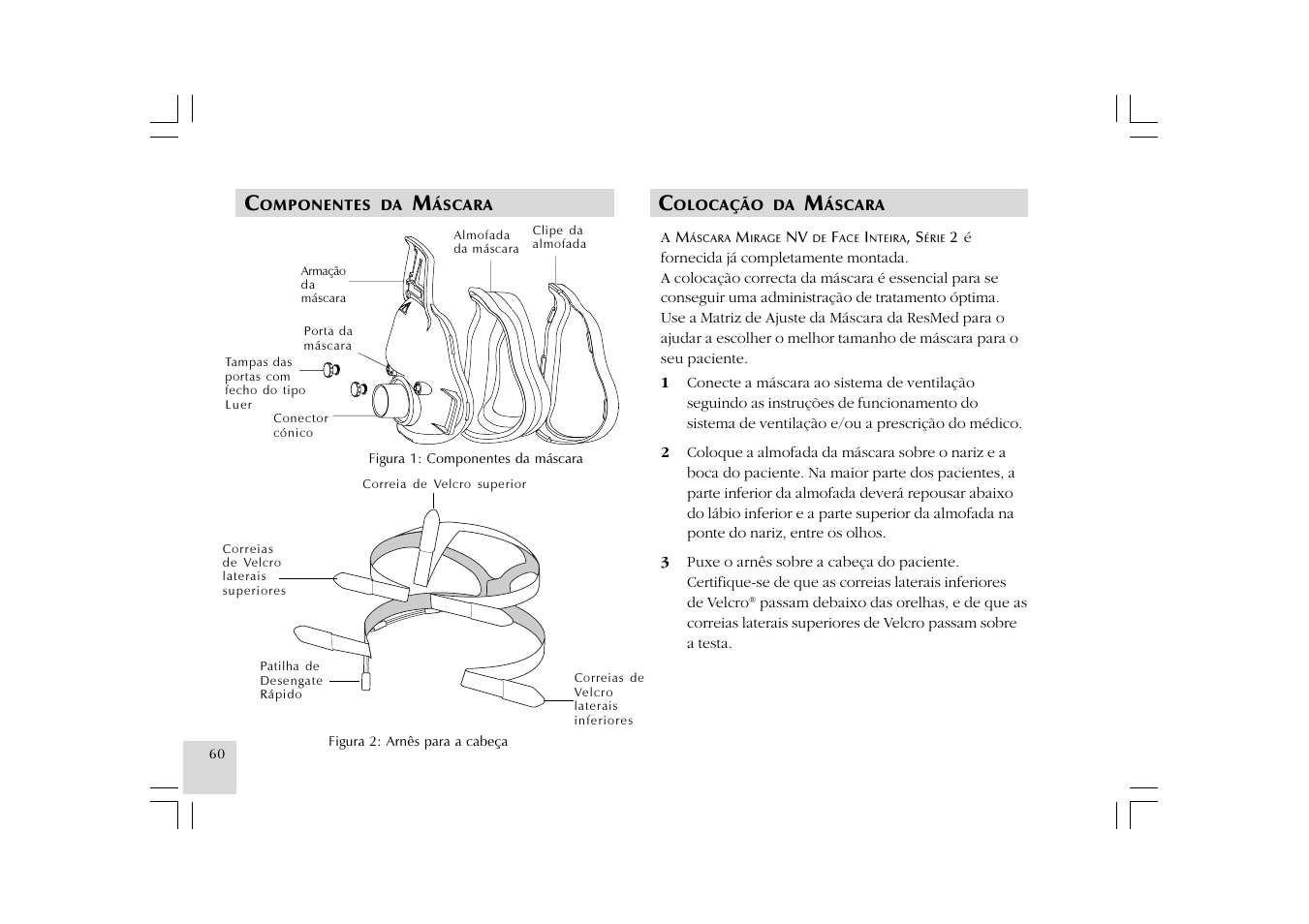 ResMed Mirage NV Full Face Mask Series 2 User Manual | Page 62 / 83