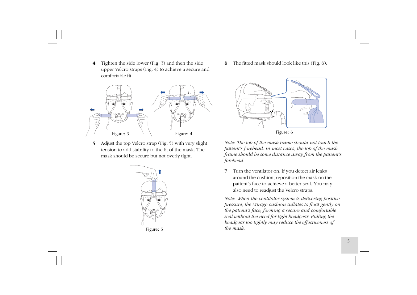 ResMed Mirage NV Full Face Mask Series 2 User Manual | Page 7 / 83