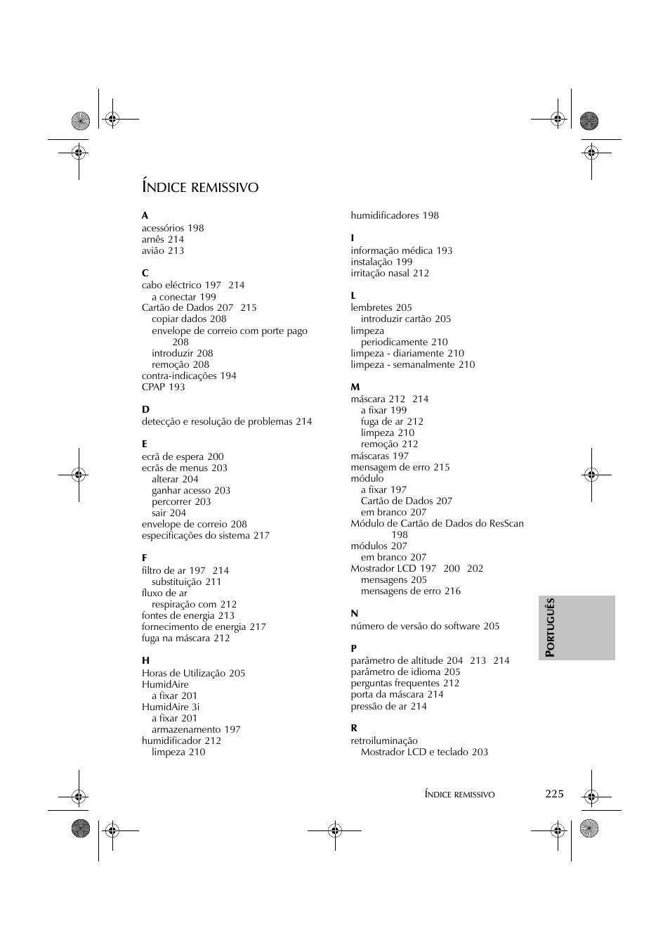 ResMed S8 User Manual | Page 230 / 269