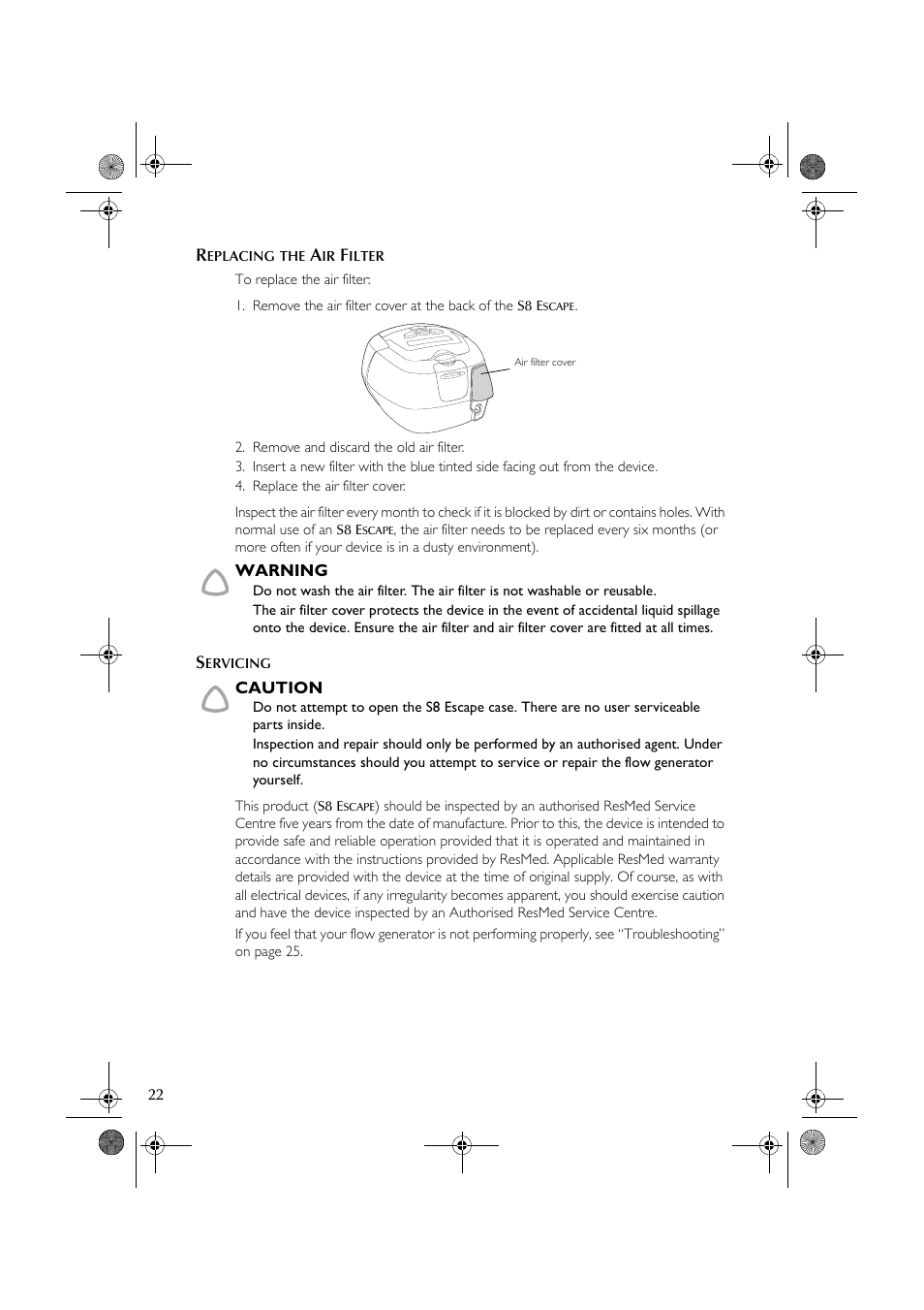 ResMed S8 User Manual | Page 27 / 269