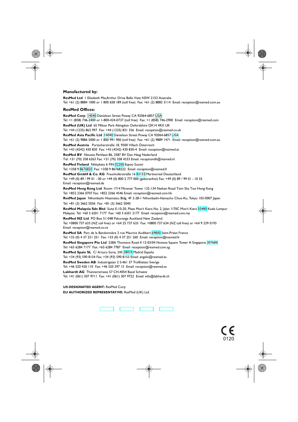 ResMed S8 User Manual | Page 5 / 269