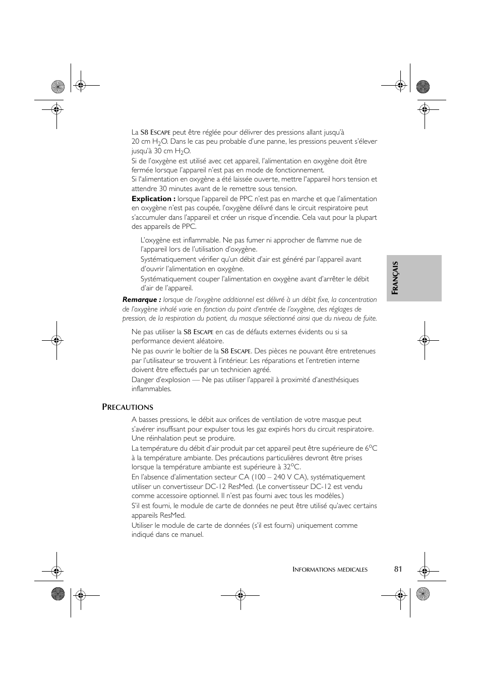 ResMed S8 User Manual | Page 86 / 269