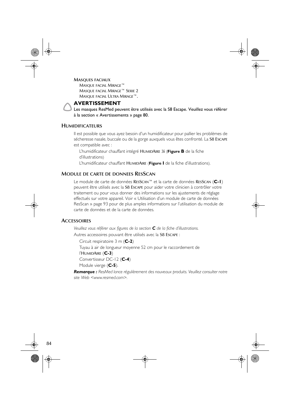 ResMed S8 User Manual | Page 89 / 269