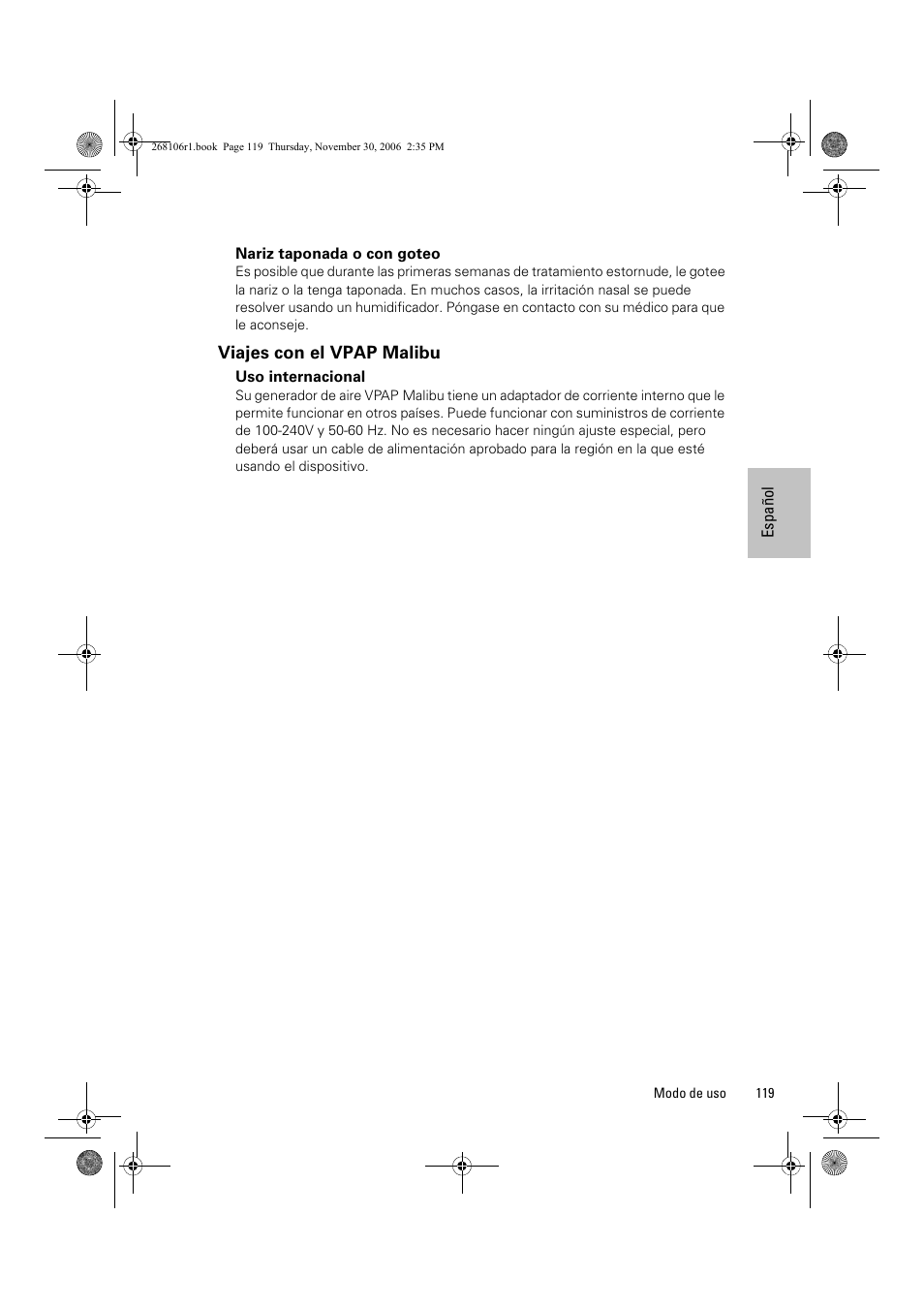 ResMed C16389 User Manual | Page 124 / 193