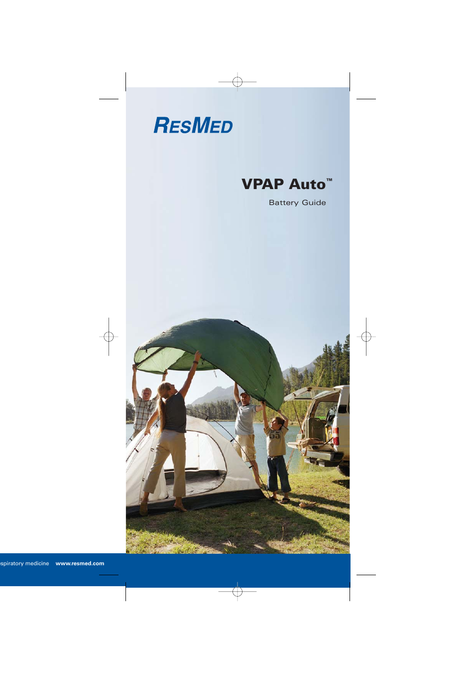 ResMed Compact Bilevel Device VPAP Auto User Manual | 8 pages