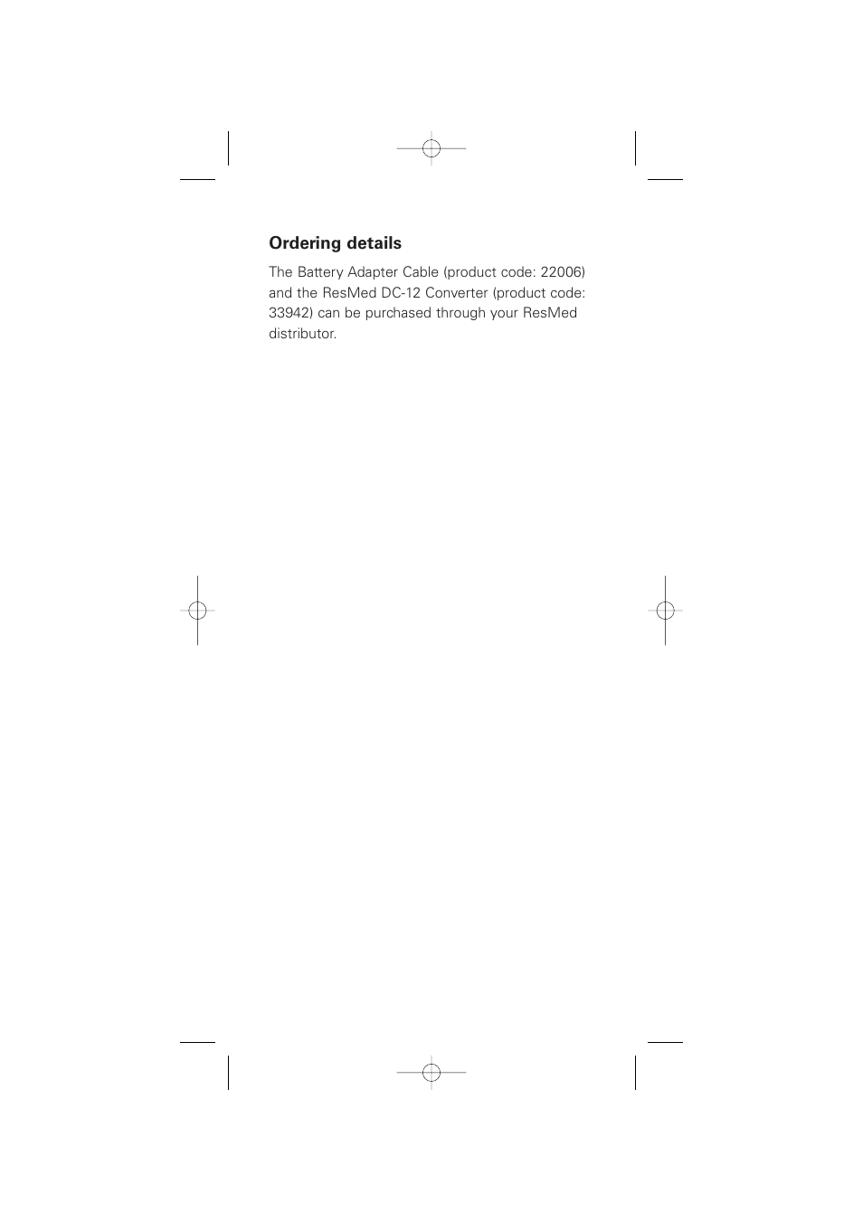 ResMed Compact Bilevel Device VPAP Auto User Manual | Page 5 / 8