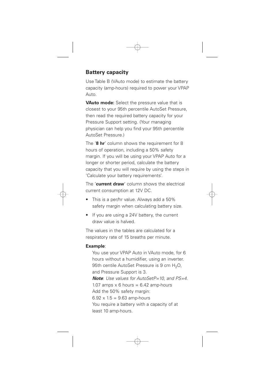 ResMed Compact Bilevel Device VPAP Auto User Manual | Page 6 / 8