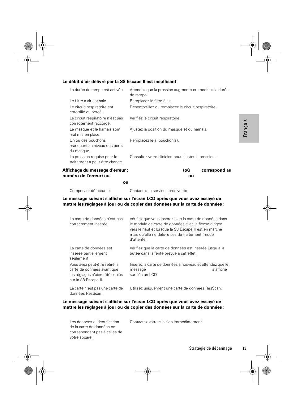 ResMed Positive Airway Pressure Device S8 Escape II User Manual | Page 35 / 80