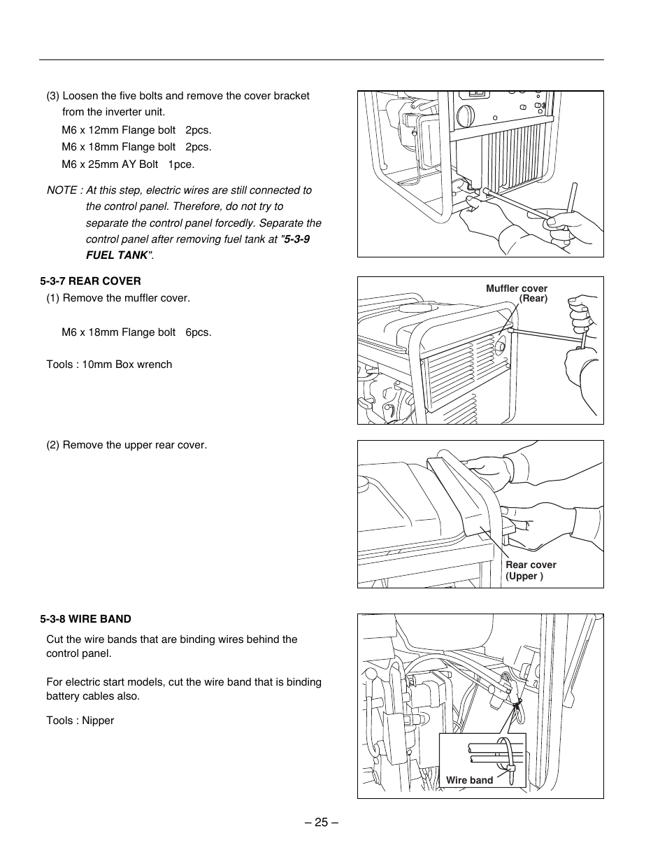 Subaru Robin Power Products RG2800I User Manual | Page 28 / 67
