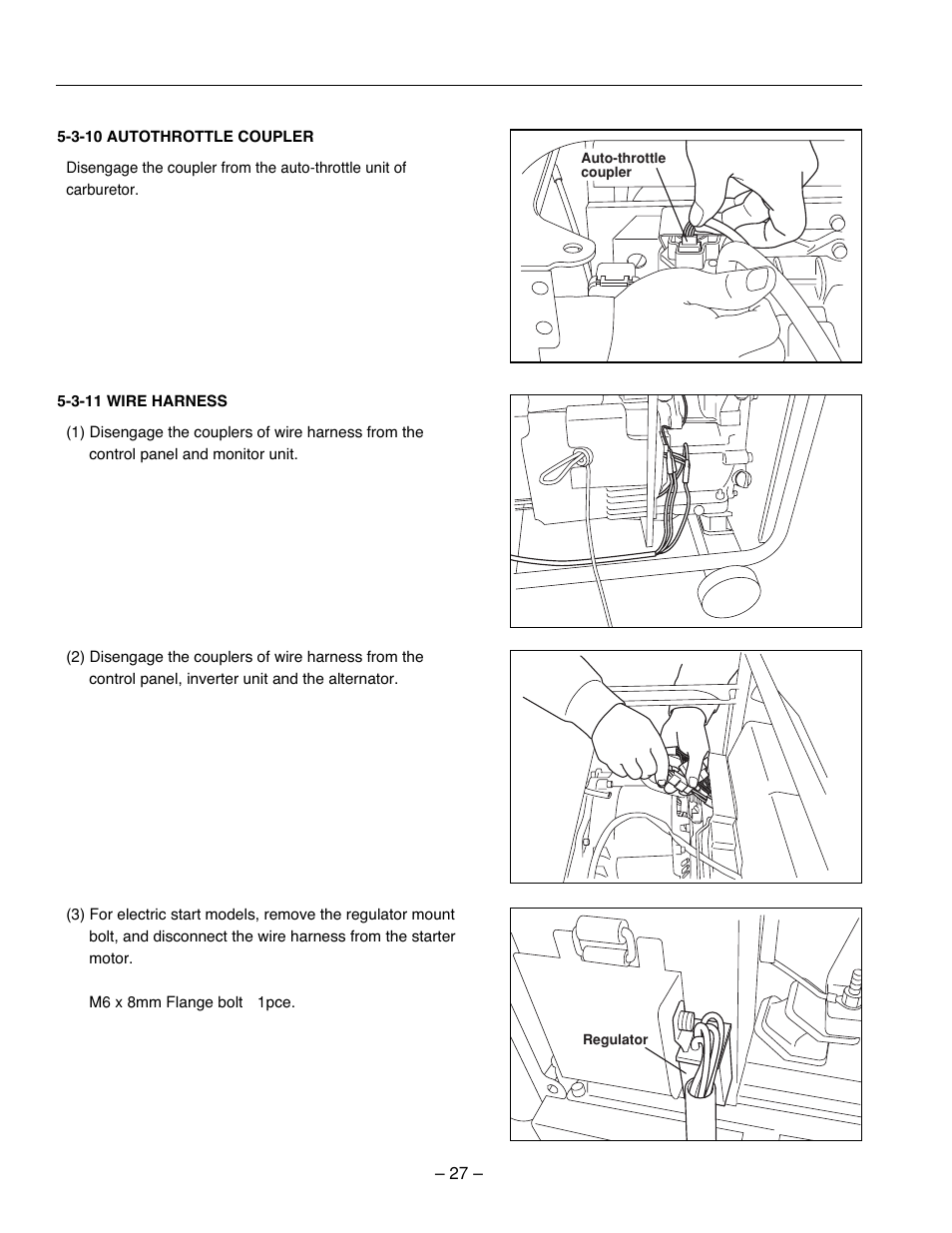 Subaru Robin Power Products RG2800I User Manual | Page 30 / 67