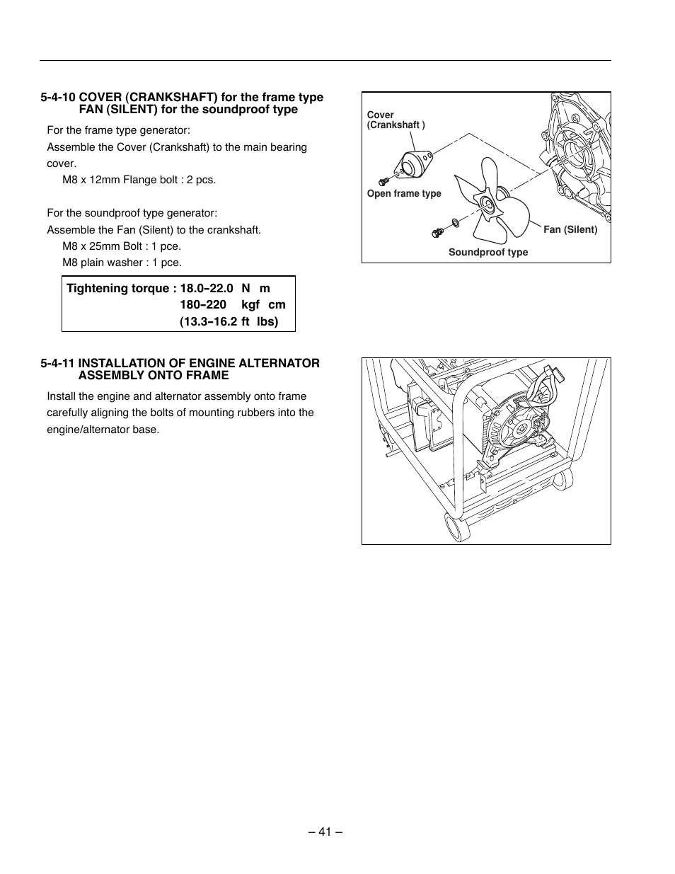 Subaru Robin Power Products RG2800I User Manual | Page 44 / 67