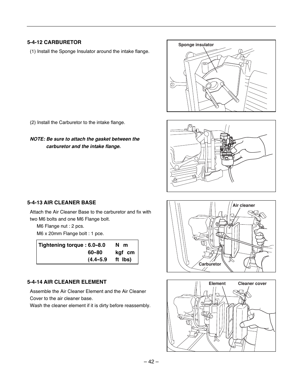 Subaru Robin Power Products RG2800I User Manual | Page 45 / 67