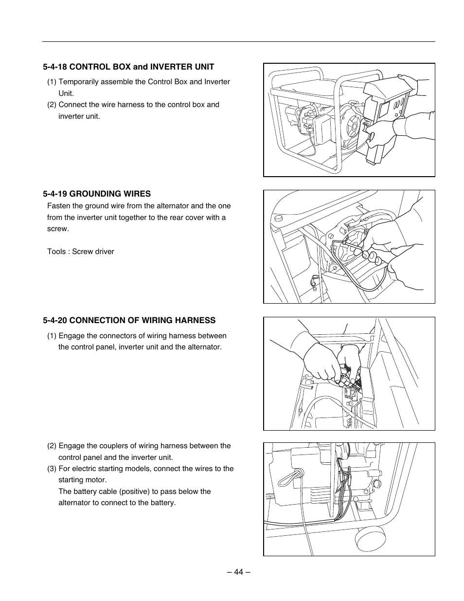 Subaru Robin Power Products RG2800I User Manual | Page 47 / 67