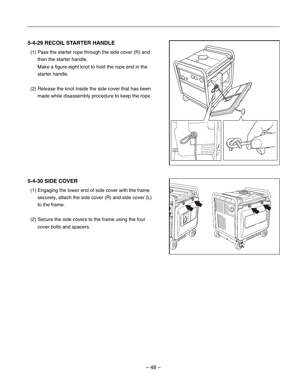 Subaru Robin Power Products RG2800I User Manual | Page 51 / 67