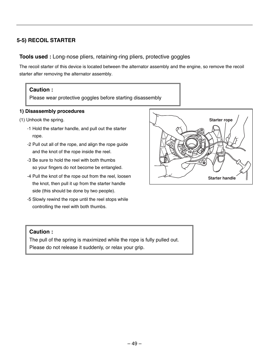 Subaru Robin Power Products RG2800I User Manual | Page 52 / 67