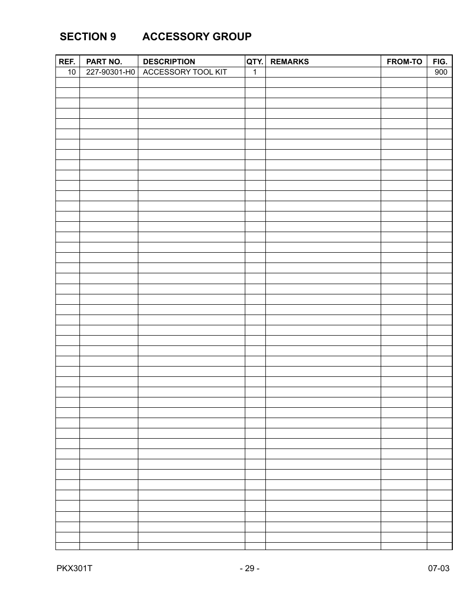 Subaru Robin Power Products PKX301T User Manual | Page 29 / 30