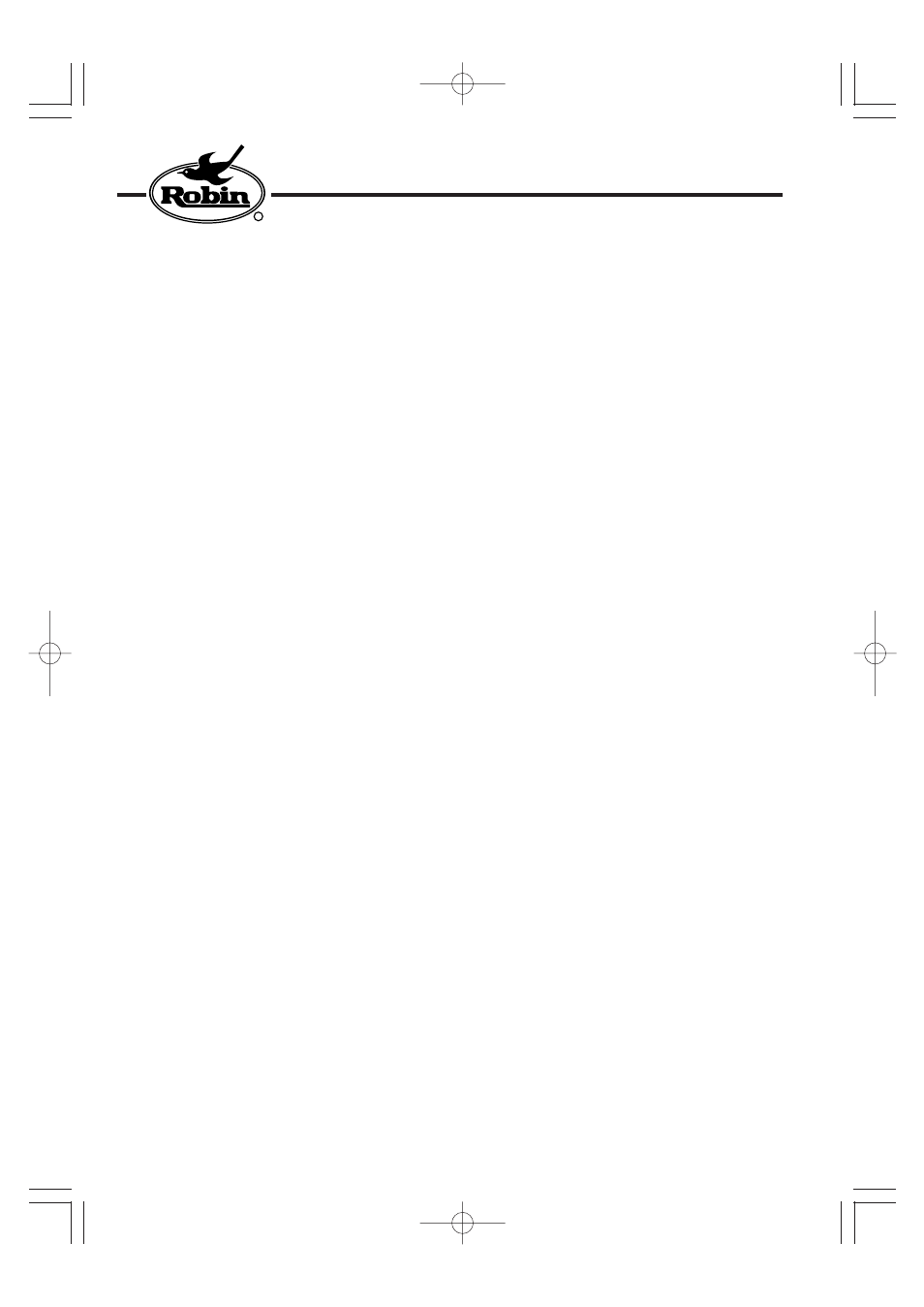 Subaru Robin Power Products EHO25A User Manual | Page 30 / 31