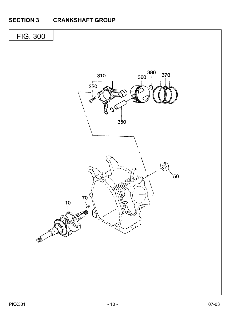 Fig. 300 | Subaru Robin Power Products PKX301 User Manual | Page 10 / 28