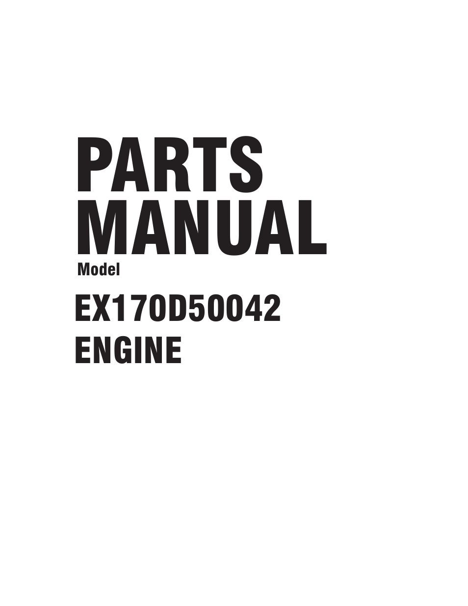 Subaru Robin Power Products EX17 User Manual | 28 pages