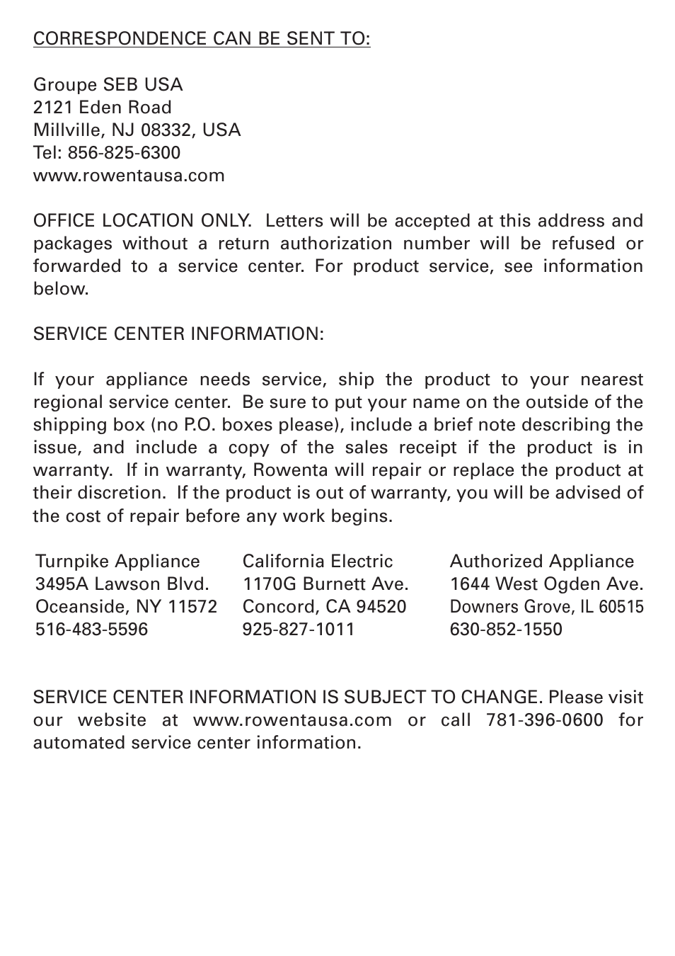 ROWENTA GARMENT STEAMER IS9000 User Manual | Page 12 / 12