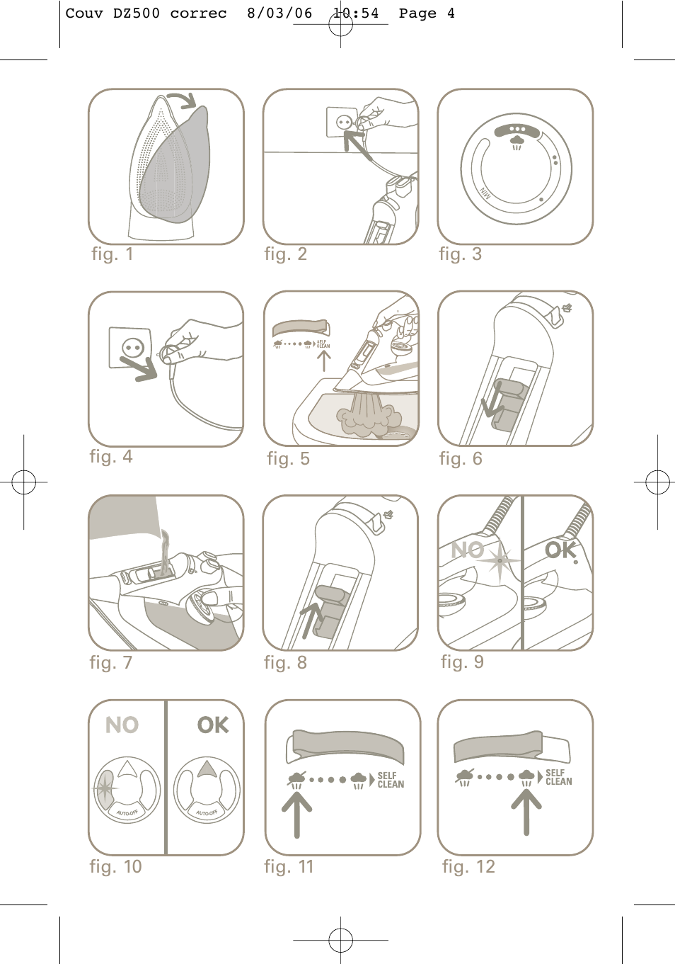 No ok ok | ROWENTA DZ5020 User Manual | Page 3 / 14