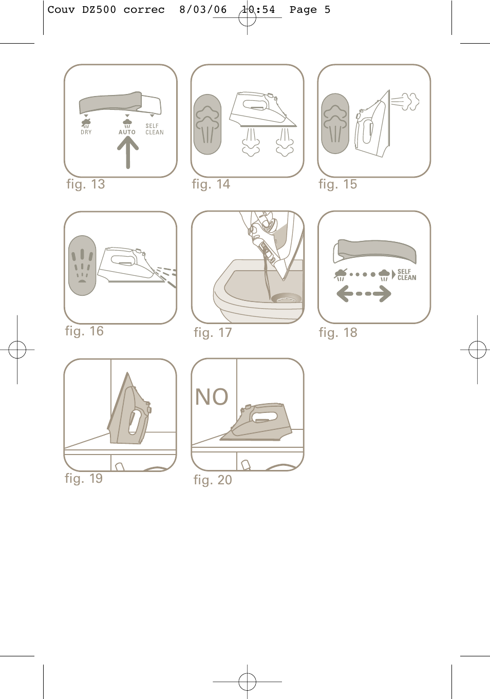 ROWENTA DZ5020 User Manual | Page 4 / 14