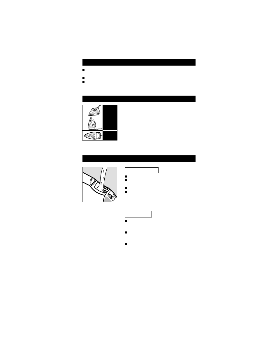 ROWENTA Professional Luxe Luxe Steam Iron User Manual | Page 5 / 11
