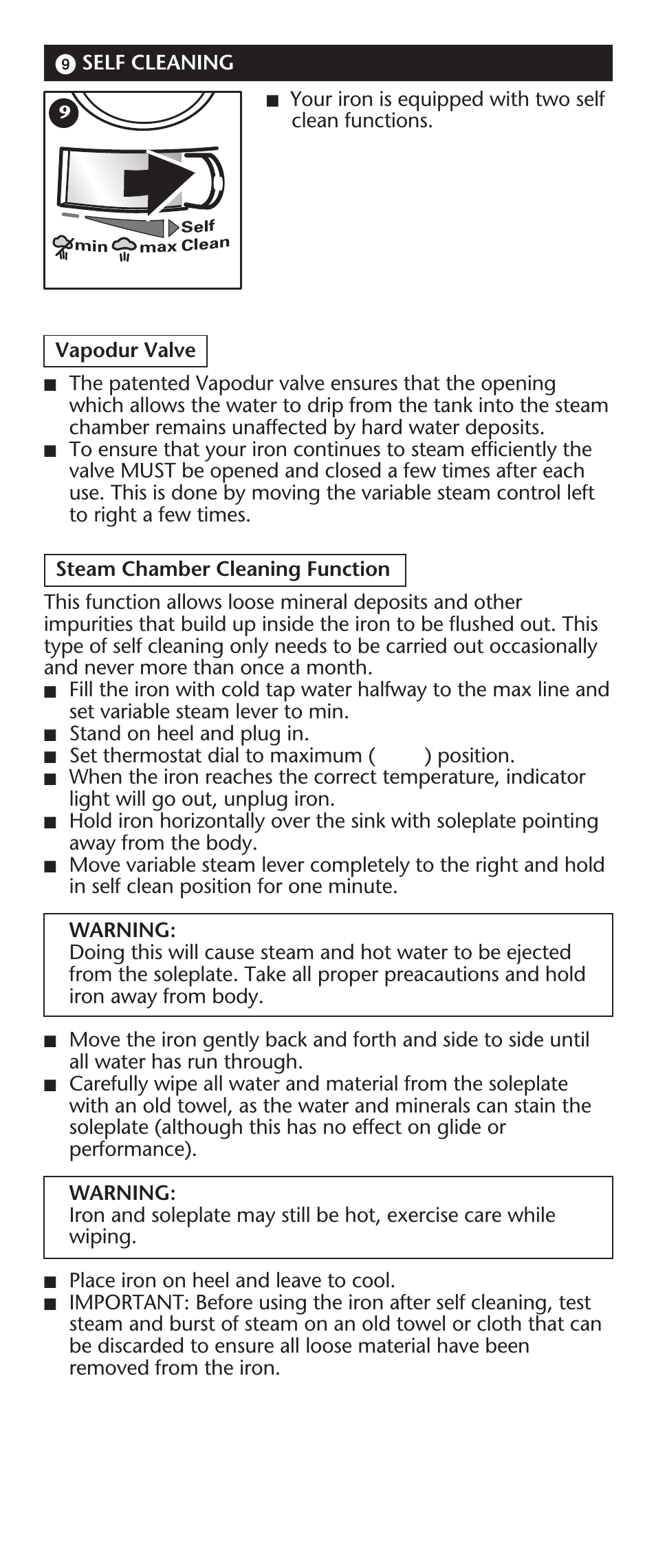 ROWENTA 63016 User Manual | Page 7 / 10