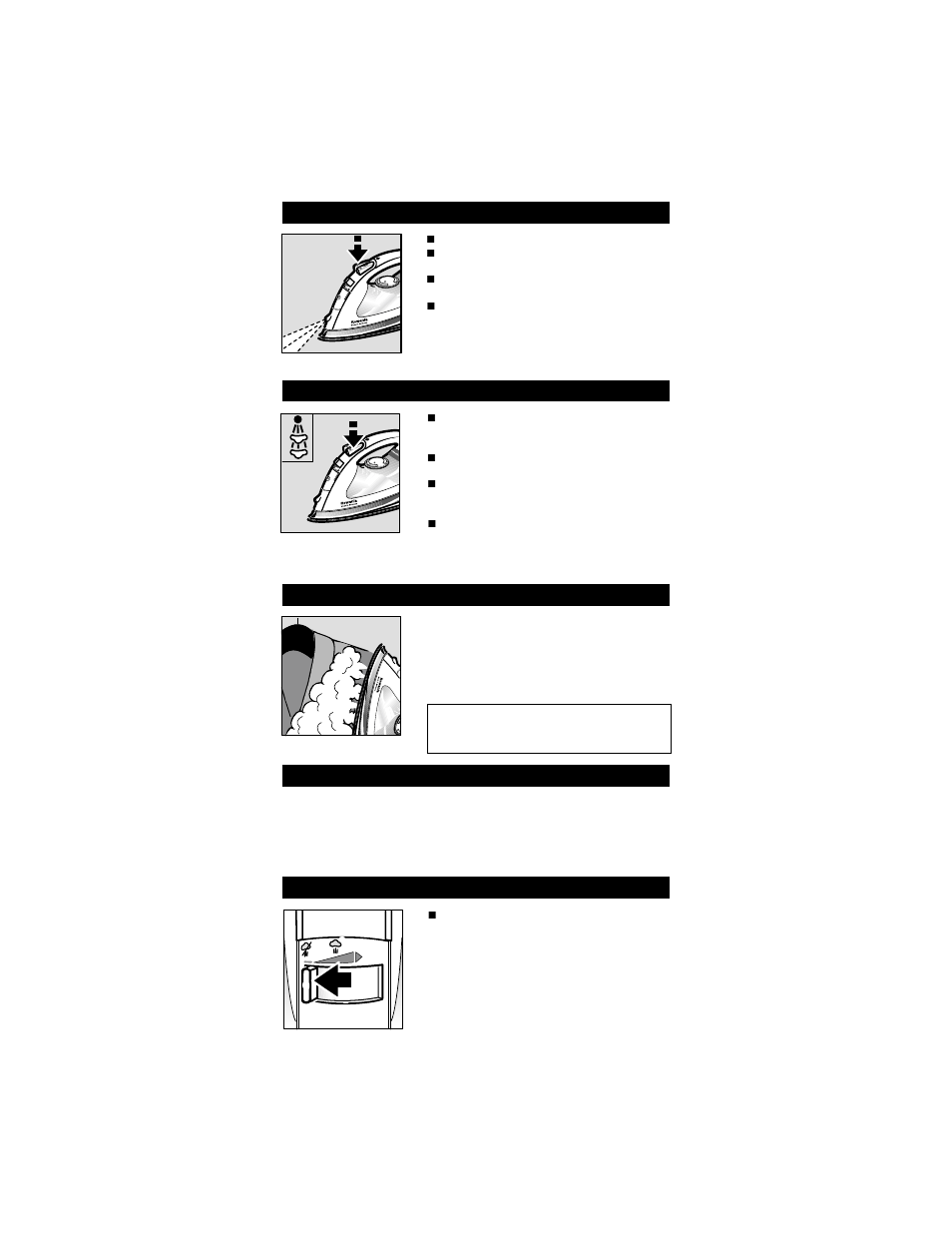 ROWENTA Ultra Professional Professional Steam Iron User Manual | Page 7 / 11