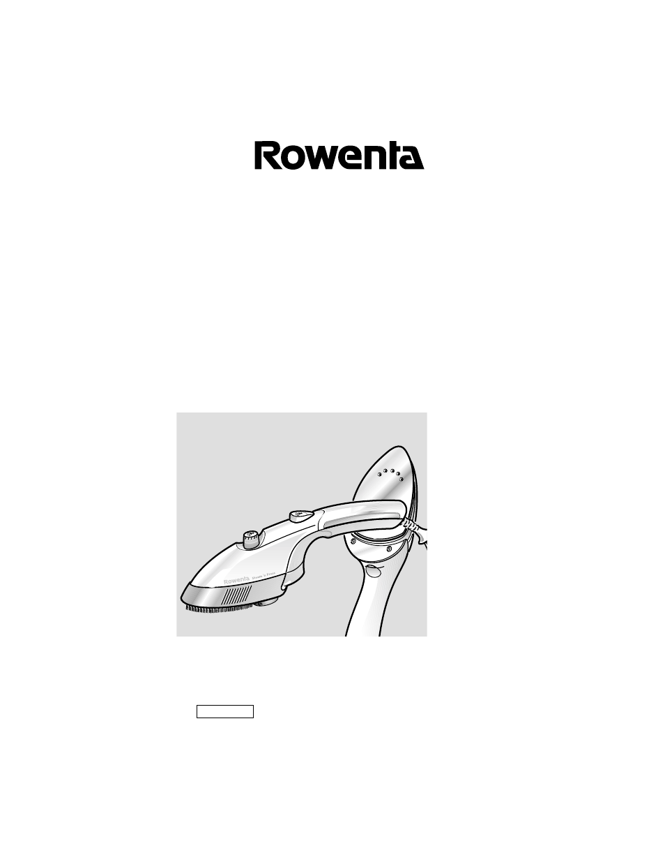 ROWENTA REF. 3460984 User Manual | 11 pages
