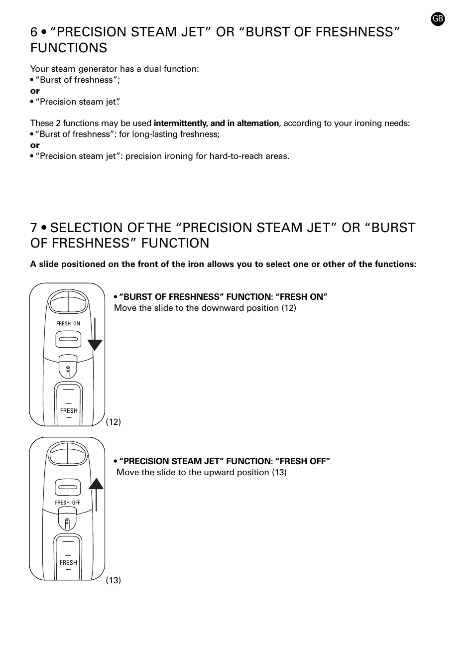 ROWENTA PRO FRESH DG7160 User Manual | Page 7 / 12