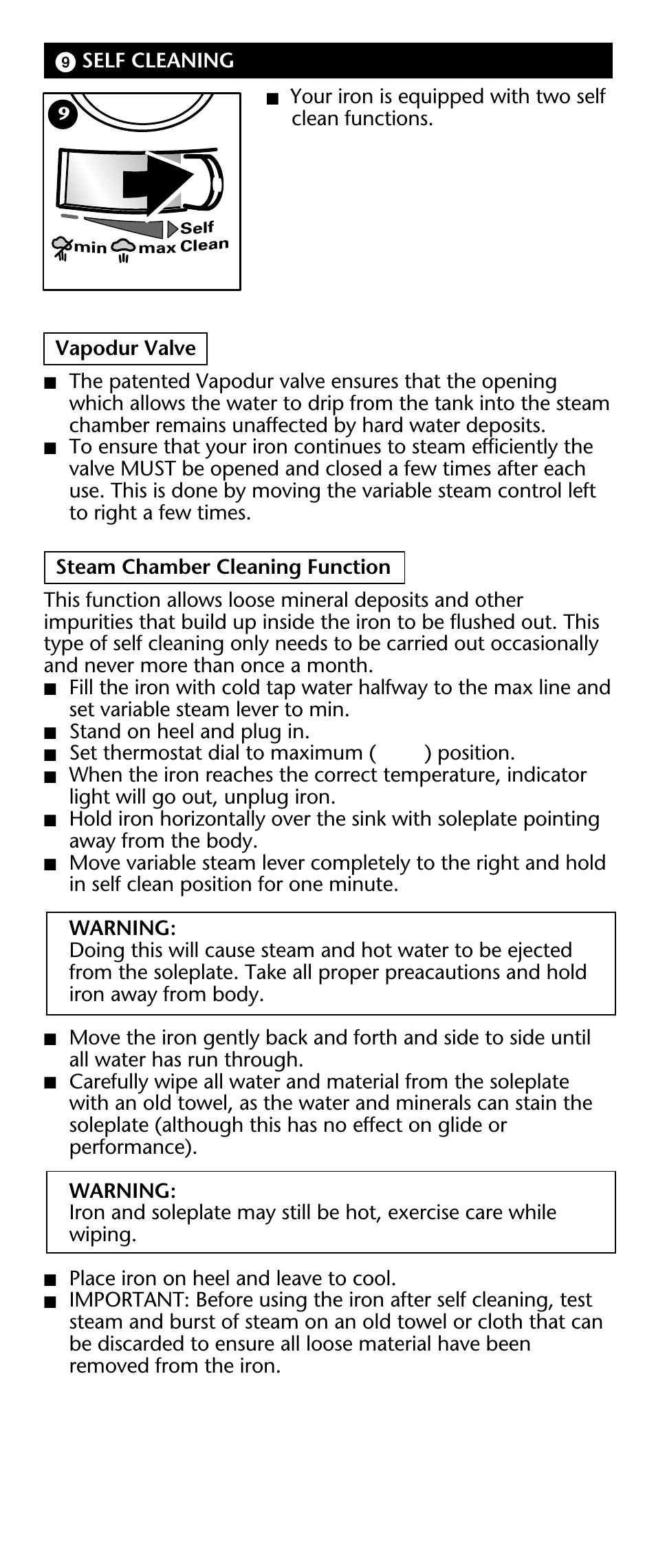 ROWENTA Power Press User Manual | Page 7 / 10