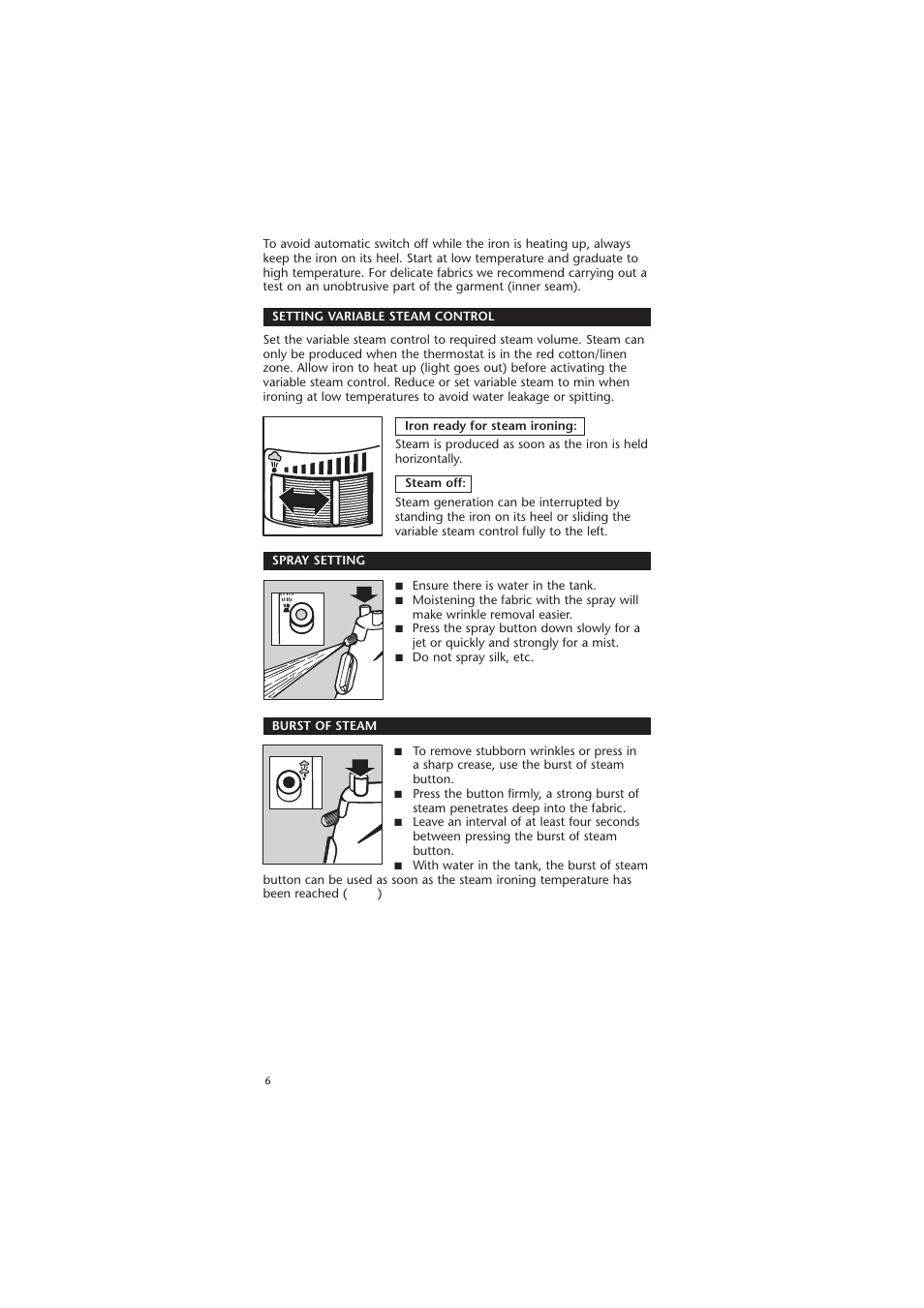 ROWENTA Professional DE 873 User Manual | Page 6 / 8