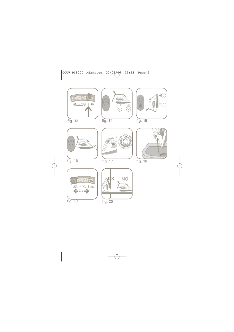 No ok ok | ROWENTA DZ9030 User Manual | Page 4 / 12