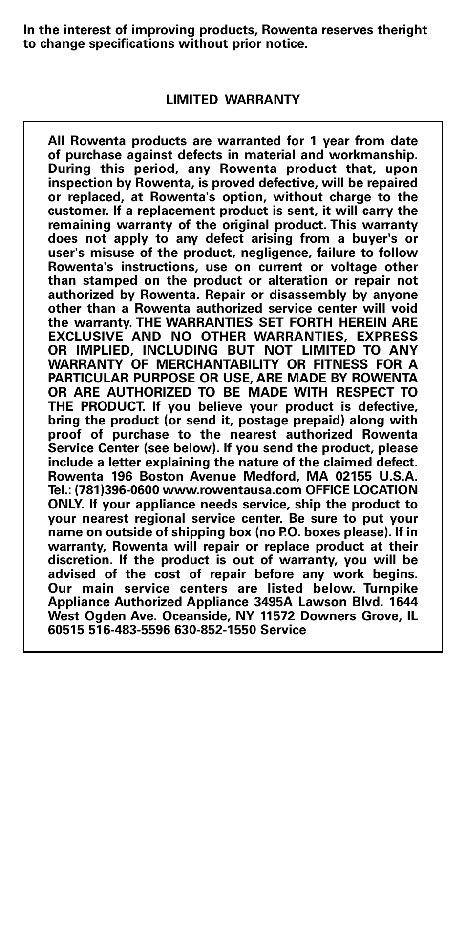 ROWENTA DX1900 User Manual | Page 9 / 10