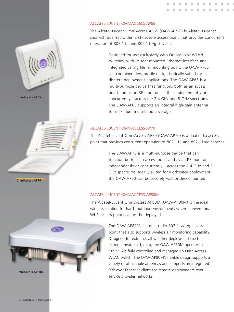 Riverstone Networks OAW-AP65 User Manual | Page 10 / 20