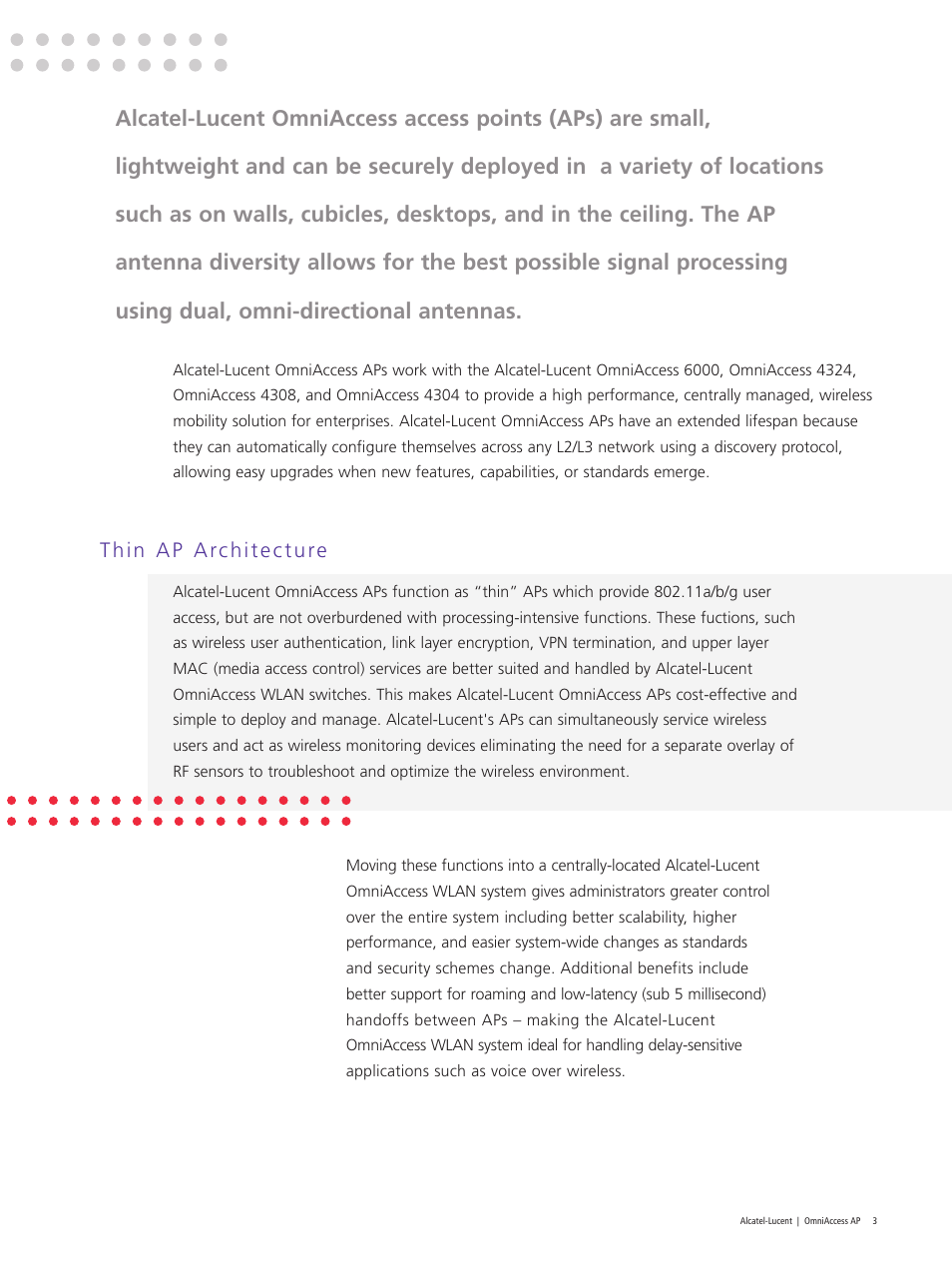Riverstone Networks OAW-AP65 User Manual | Page 3 / 20
