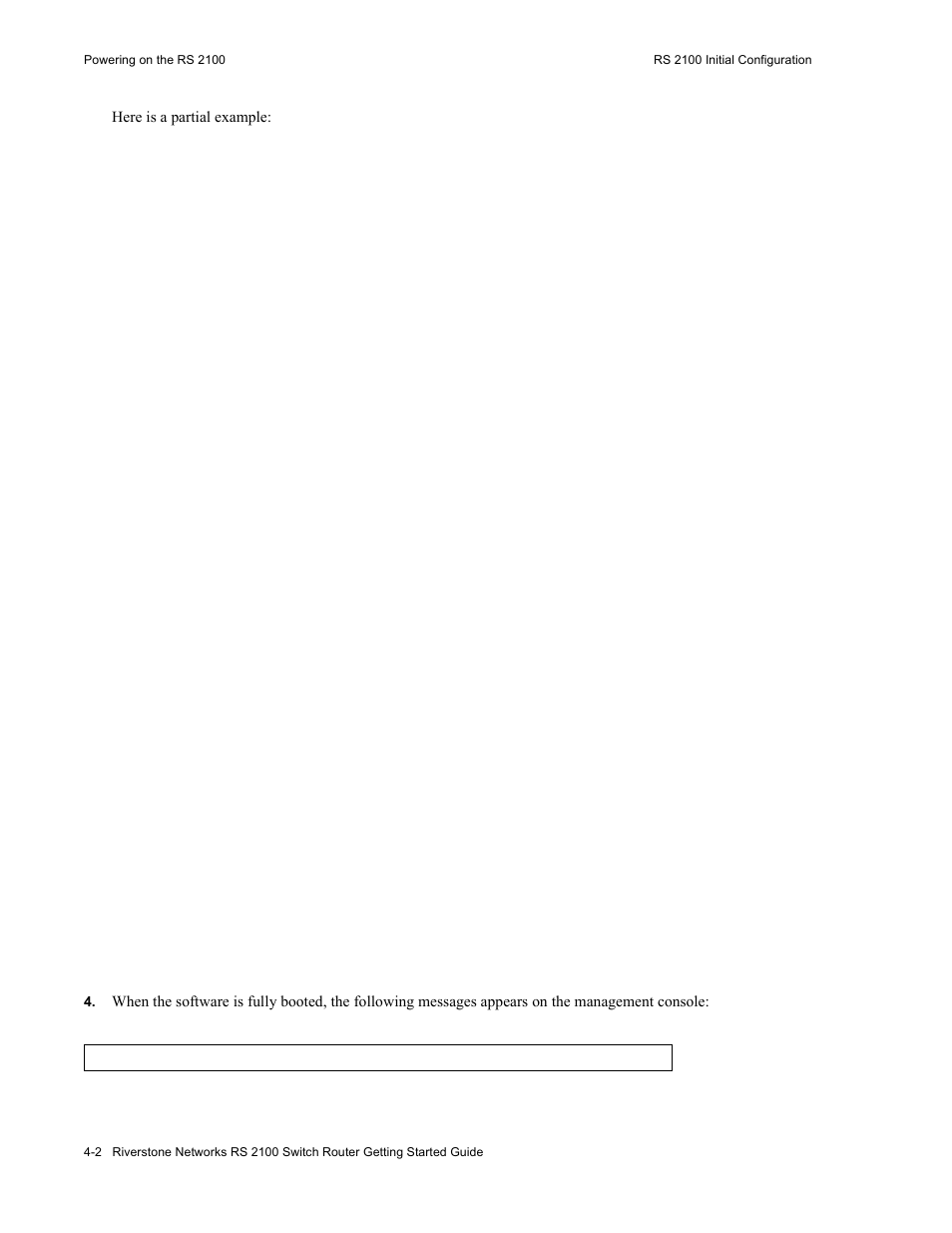 Riverstone Networks RS 2100 User Manual | Page 42 / 77
