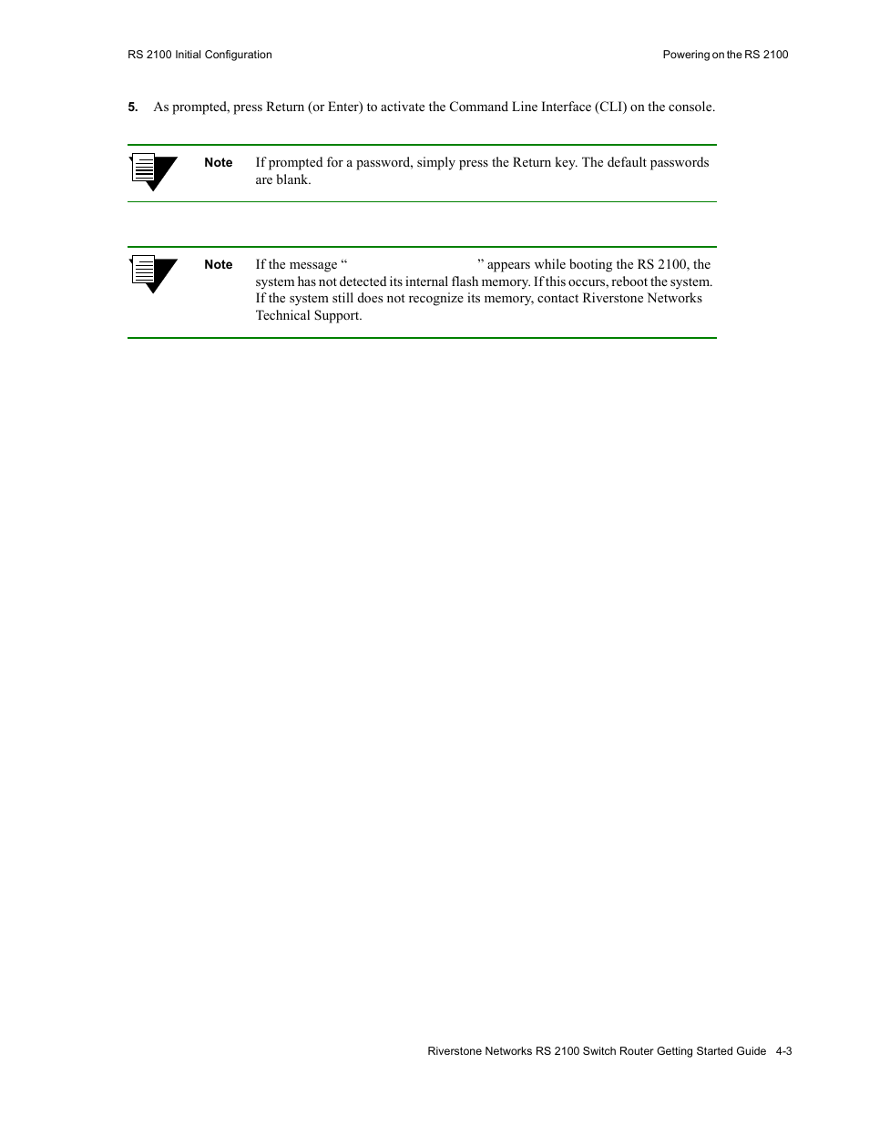 Riverstone Networks RS 2100 User Manual | Page 43 / 77