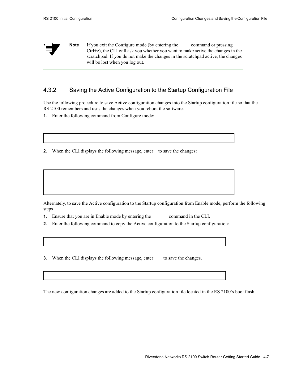 Riverstone Networks RS 2100 User Manual | Page 47 / 77