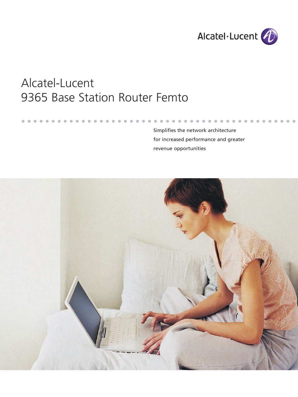 Riverstone Networks Base Station Router Femto 9365 User Manual | 4 pages