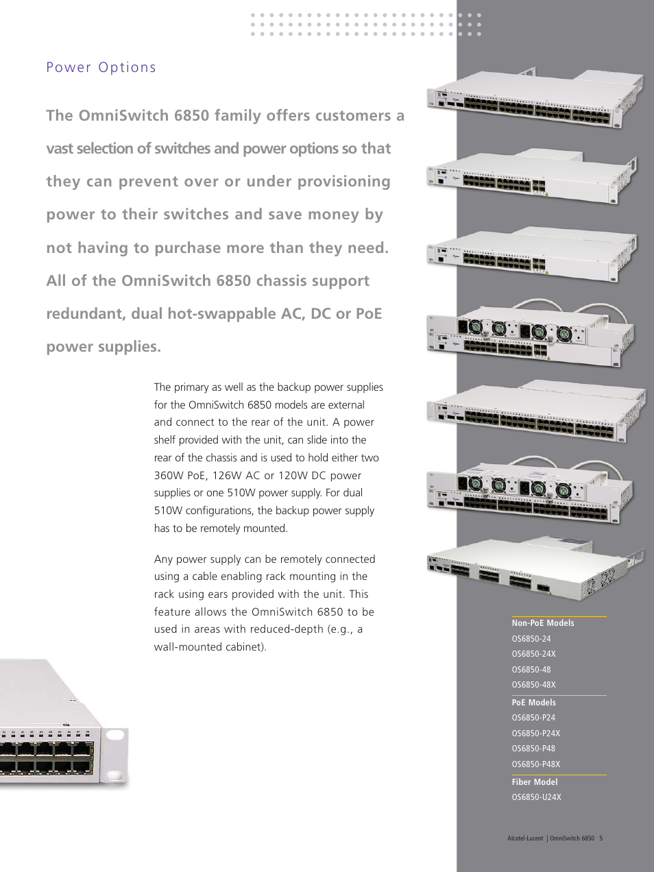 Riverstone Networks 6850 User Manual | Page 5 / 20