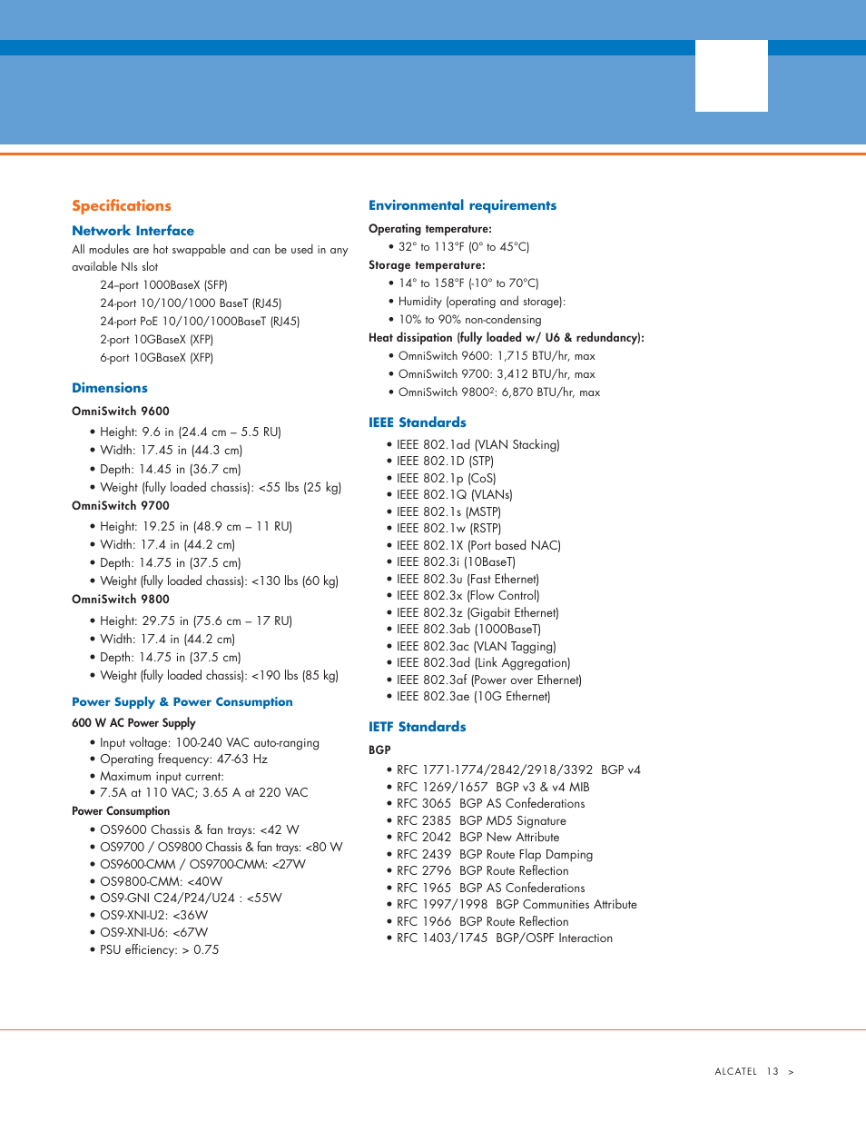 Riverstone Networks 9000 User Manual | Page 13 / 16