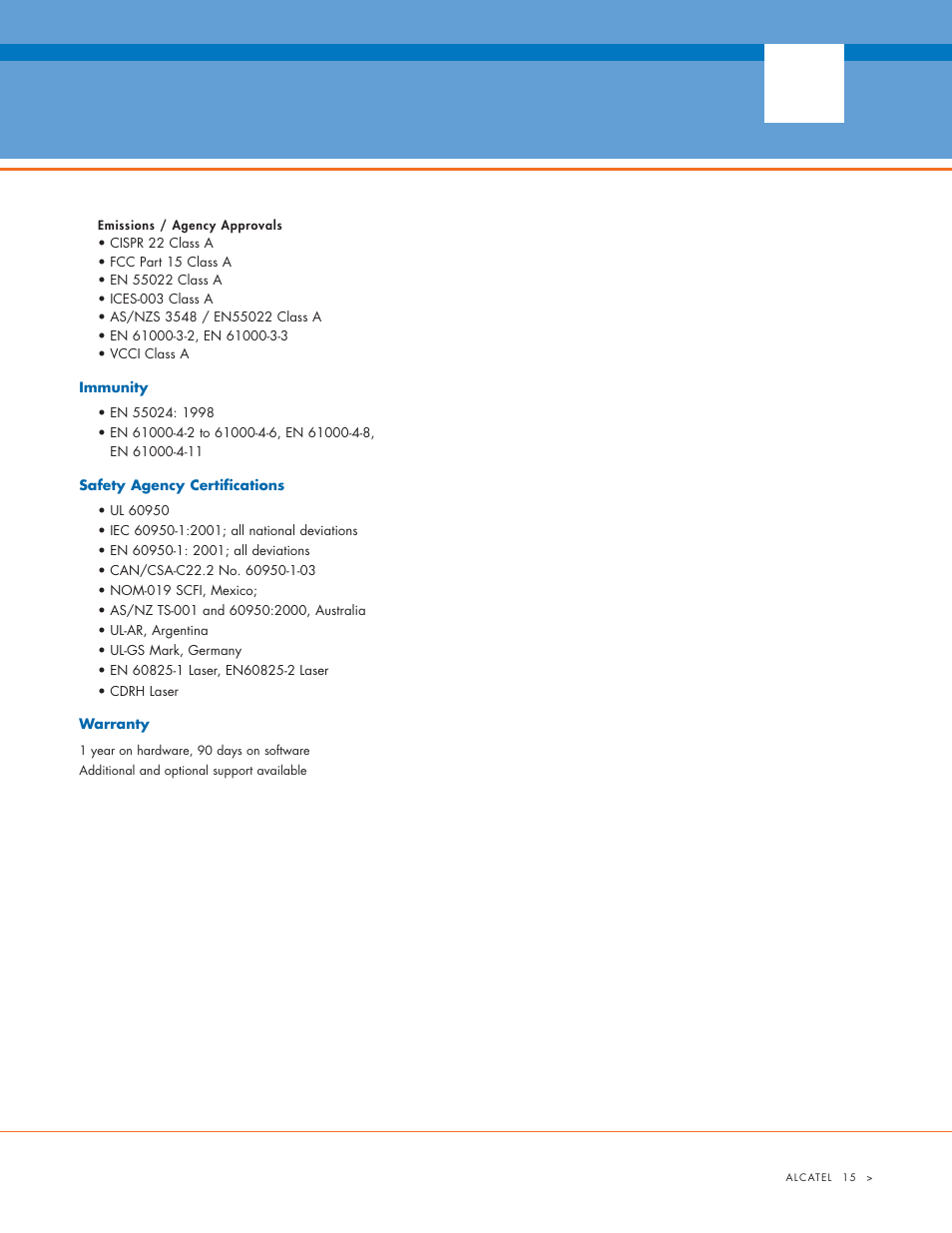 Riverstone Networks 9000 User Manual | Page 15 / 16