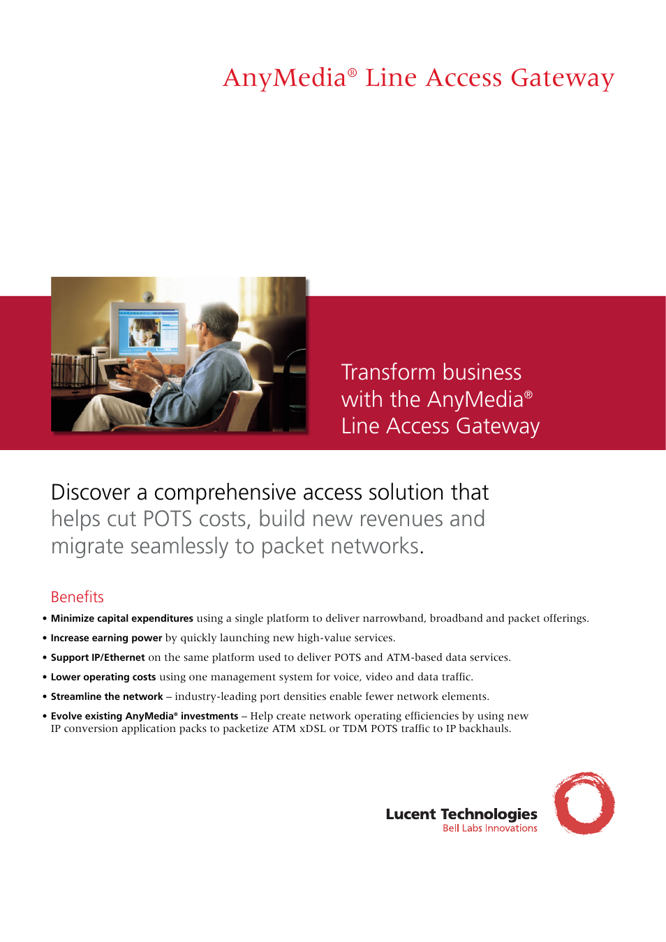 Riverstone Networks AnyMedia Line Access Gateway User Manual | 4 pages