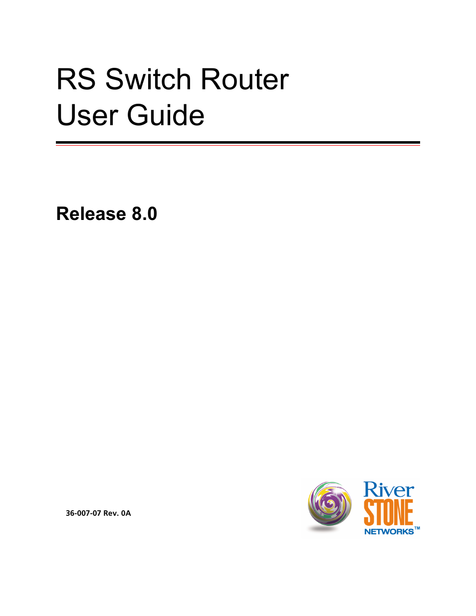 Riverstone Networks WICT1-12 User Manual | 718 pages