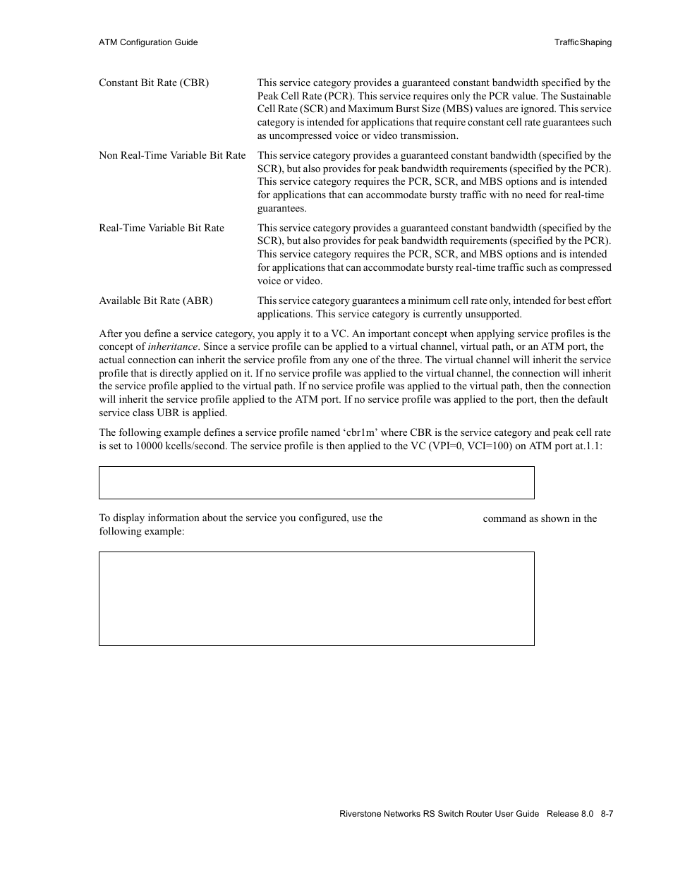 Riverstone Networks WICT1-12 User Manual | Page 141 / 718