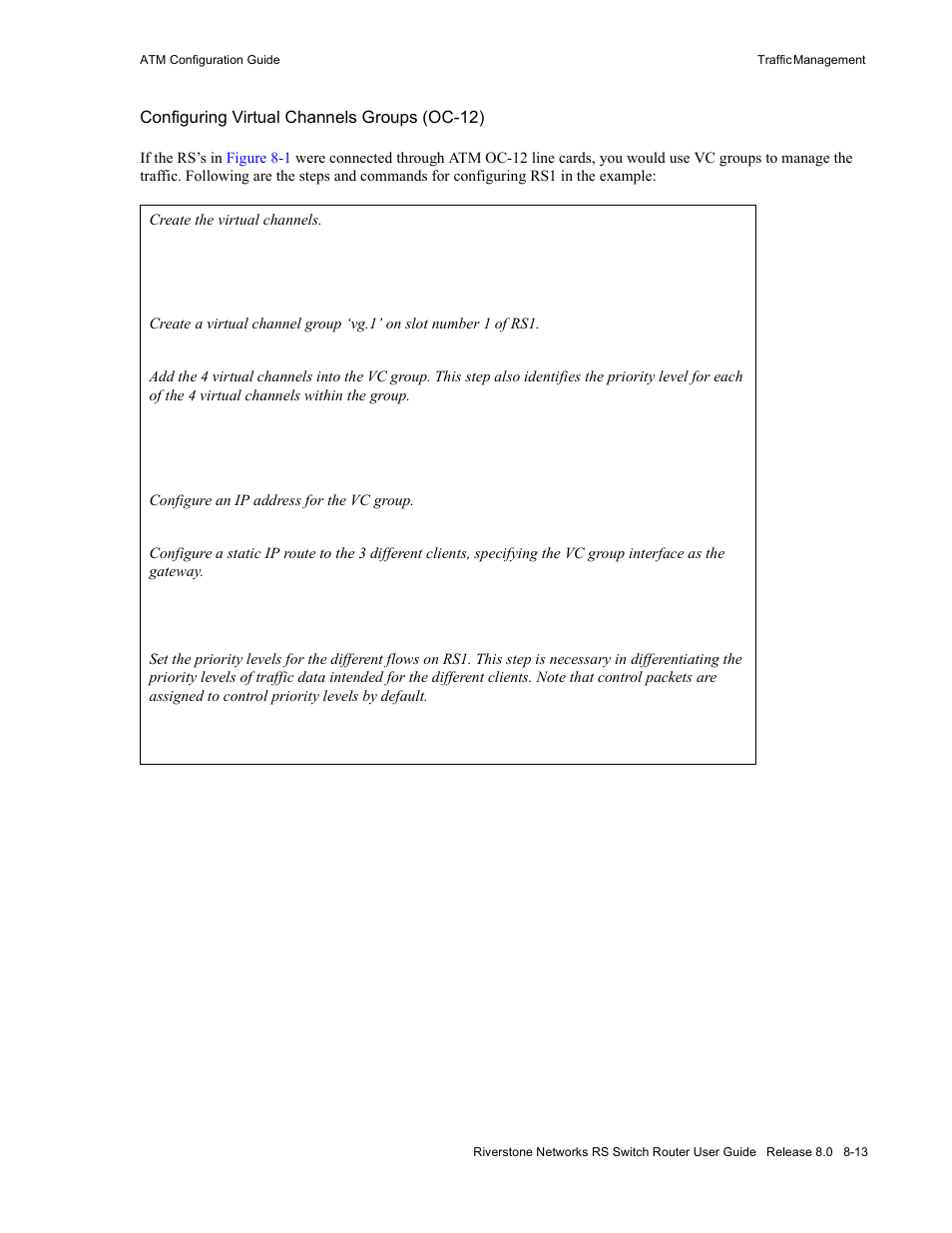Riverstone Networks WICT1-12 User Manual | Page 147 / 718